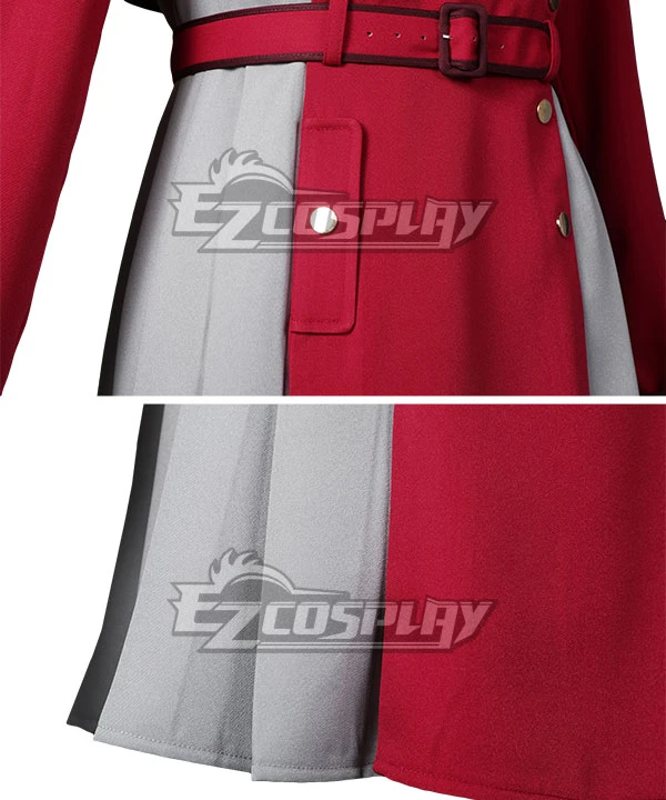 Lycoris Recoil Chisato Nishikigi Red Uniform Cosplay Costume - Image 16