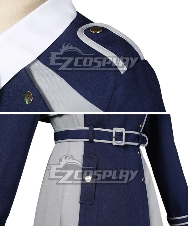 Lycoris Recoil Takina Inoue Blue Uniform Cosplay Costume - Image 19