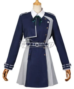 Lycoris Recoil Takina Inoue Blue Uniform Cosplay Costume -EZCOSPLAY SHOP lycoris recoil takina inoue blue uniform cosplay costume 2