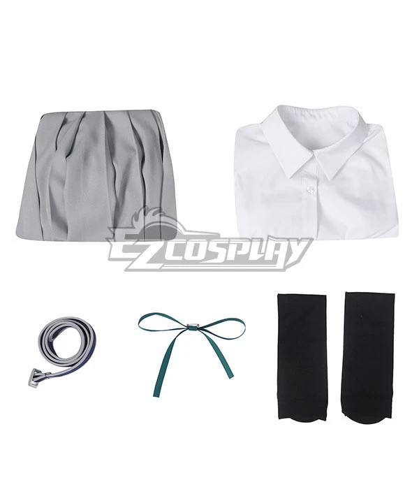 Lycoris Recoil Takina Inoue Blue Uniform Cosplay Costume - Image 13