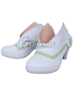 Macross Delta Macross Δ Reina Prowler White Cosplay Shoes -EZCOSPLAY SHOP macross delta macross reina prowler white cosplay shoes 4