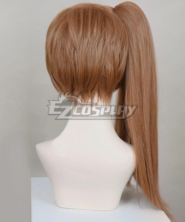 Magia Record: Puella Magi Madoka Magica Side Story Magireco Tsuruno Yui Light Brown Cosplay Wig - Image 6