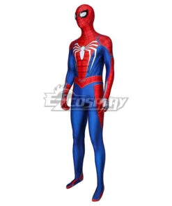Marvel 2018 PS4 Spider-Man Spiderman Zentai Jumpsuit Cosplay Costume -EZCOSPLAY SHOP marvel 2018 ps4 spider man spiderman jumpsuit cosplay costume 3