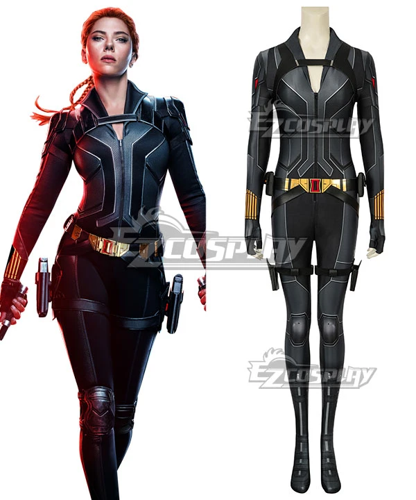 Marvel Black Widow 2021 Natasha Romanoff Zentai Jumpsuit Cosplay Costume Black Edition 7 Marvel Black Widow 2021 Natasha Romanoff Zentai Jumpsuit Cosplay Costume Black Edition - Image 7