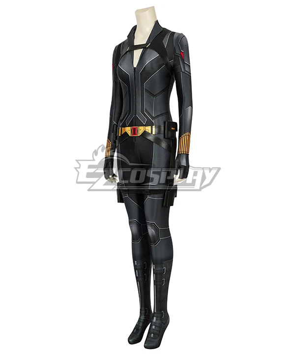 Marvel Black Widow 2021 Natasha Romanoff Zentai Jumpsuit Cosplay Costume Black Edition 9 Marvel Black Widow 2021 Natasha Romanoff Zentai Jumpsuit Cosplay Costume Black Edition - Image 9
