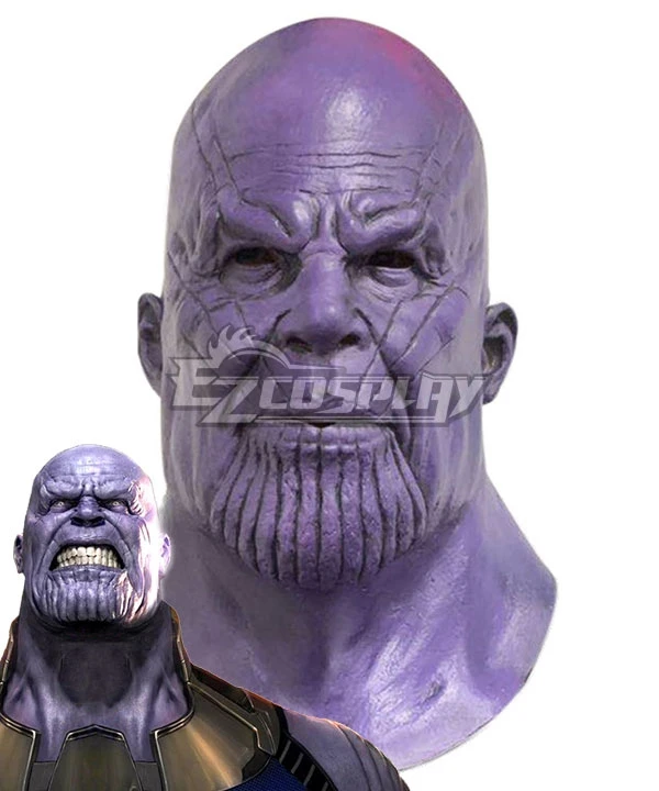 Marvel Avengers 4: Endgame Thanos Mask Cosplay Accessory Prop 1 Marvel Avengers 4: Endgame Thanos Mask Cosplay Accessory Prop