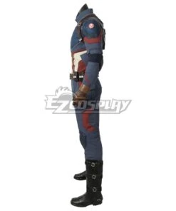 Marvel Avengers: Endgame Steven Rogers Captain America Cosplay Costume -EZCOSPLAY SHOP marvel avengers endgame steven rogers captain america cosplay costume 3