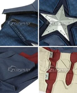 Marvel Avengers: Endgame Steven Rogers Captain America Cosplay Costume -EZCOSPLAY SHOP marvel avengers endgame steven rogers captain america cosplay costume 7