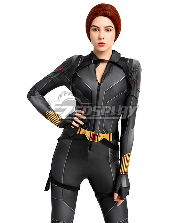 Marvel Black Widow 2021 Natasha Romanoff Zentai Jumpsuit Cosplay Costume Black Edition 5 Marvel Black Widow 2021 Natasha Romanoff Zentai Jumpsuit Cosplay Costume Black Edition - Image 5