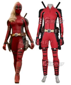 Marvel Deadpool 3 Lady Deadpool Cosplay Costume