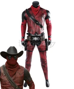Marvel Deadpool 3 Wolverine And Deadpool Cowboypool Cosplay Costume