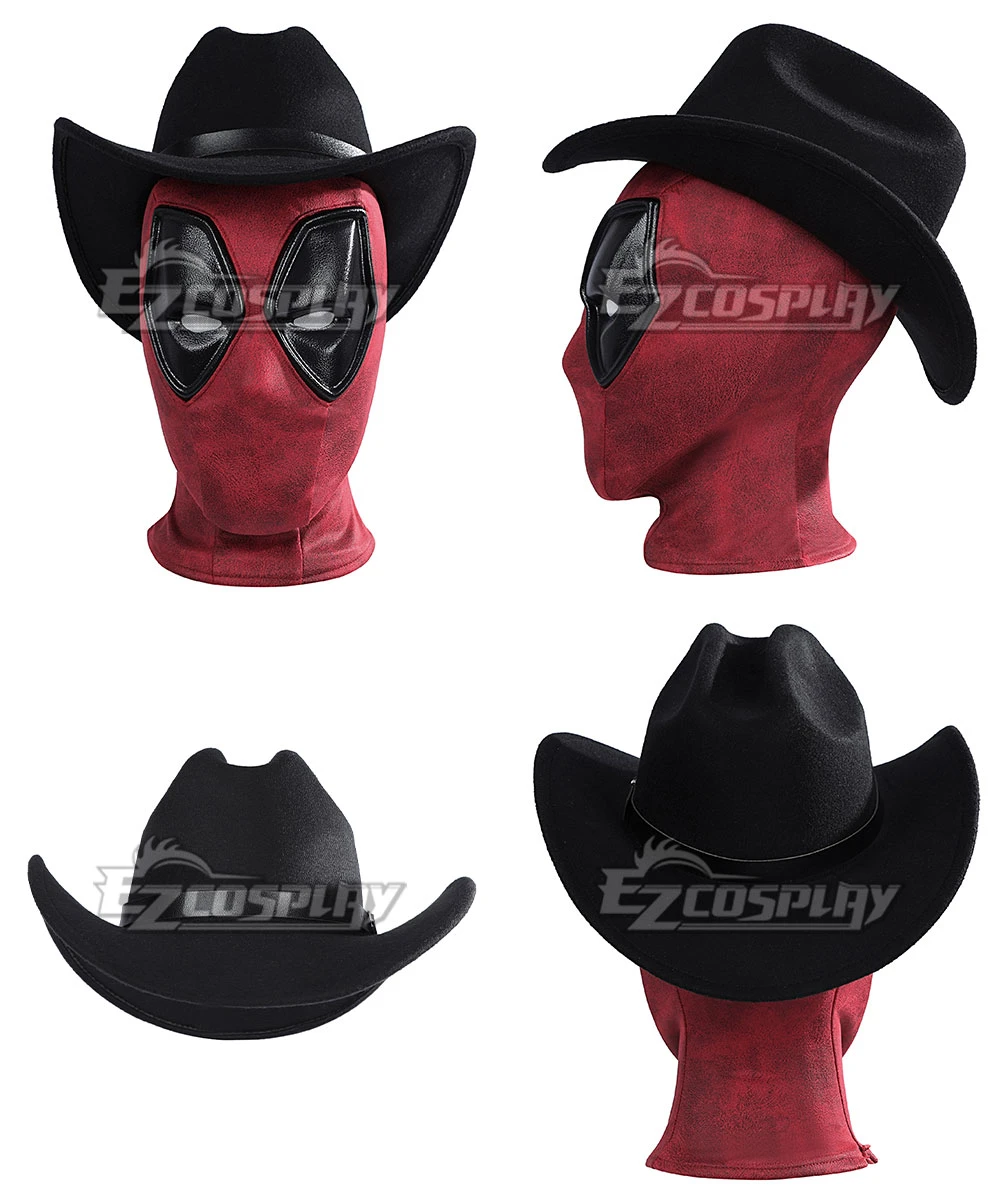 Marvel Deadpool 3 Wolverine And Deadpool Cowboypool Cosplay Costume 12 Marvel Deadpool 3 Wolverine And Deadpool Cowboypool Cosplay Costume - Image 12