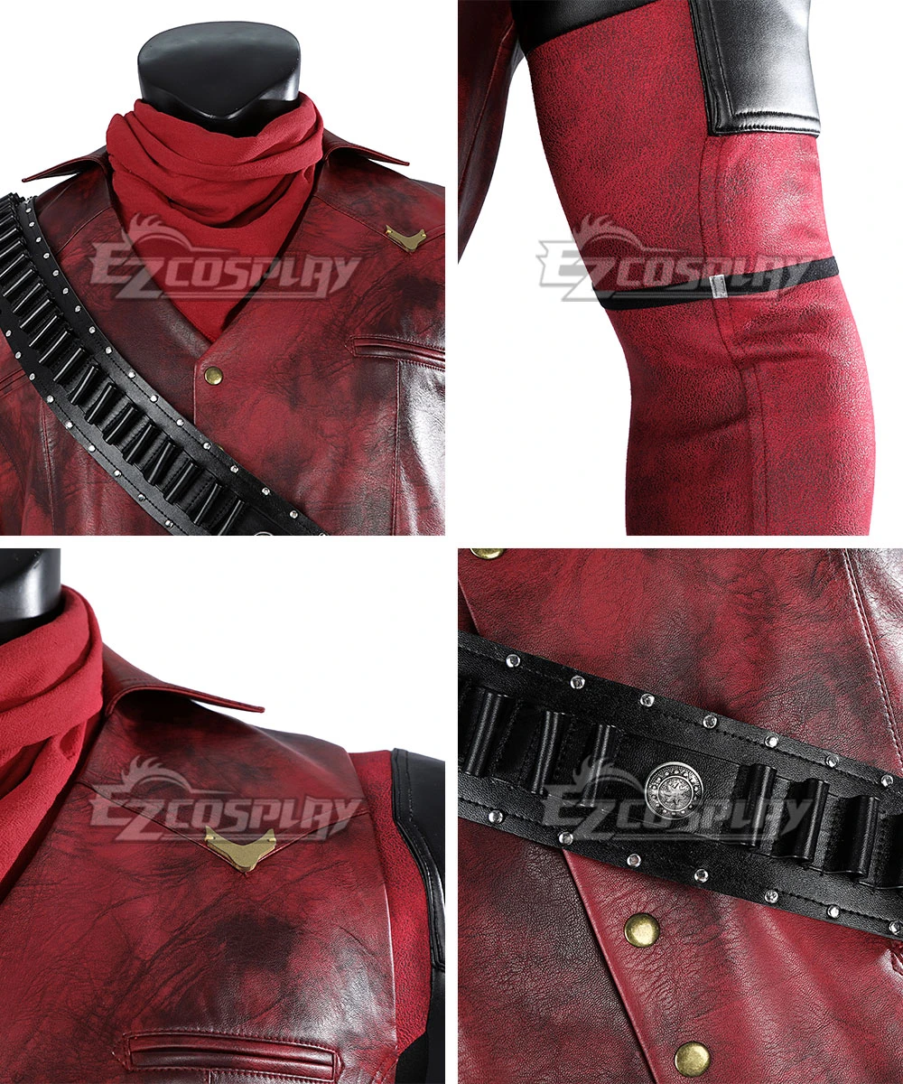 Marvel Deadpool 3 Wolverine And Deadpool Cowboypool Cosplay Costume 13 Marvel Deadpool 3 Wolverine And Deadpool Cowboypool Cosplay Costume - Image 13