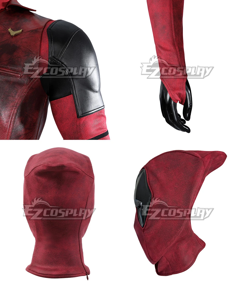 Marvel Deadpool 3 Wolverine And Deadpool Cowboypool Cosplay Costume 15 Marvel Deadpool 3 Wolverine And Deadpool Cowboypool Cosplay Costume - Image 15