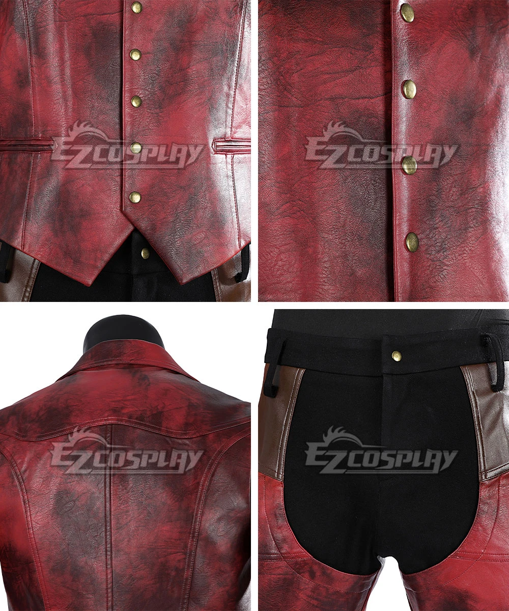 Marvel Deadpool 3 Wolverine And Deadpool Cowboypool Cosplay Costume 9 Marvel Deadpool 3 Wolverine And Deadpool Cowboypool Cosplay Costume - Image 9