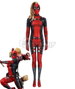 Marvel Deadpool Lady Wade Wilson Suit Cosplay Costume