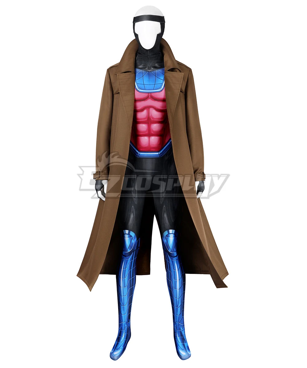 Marvel Legends X-Men '97 Gambit Cosplay Costume 2 Marvel Legends X-Men '97 Gambit Cosplay Costume - Image 2