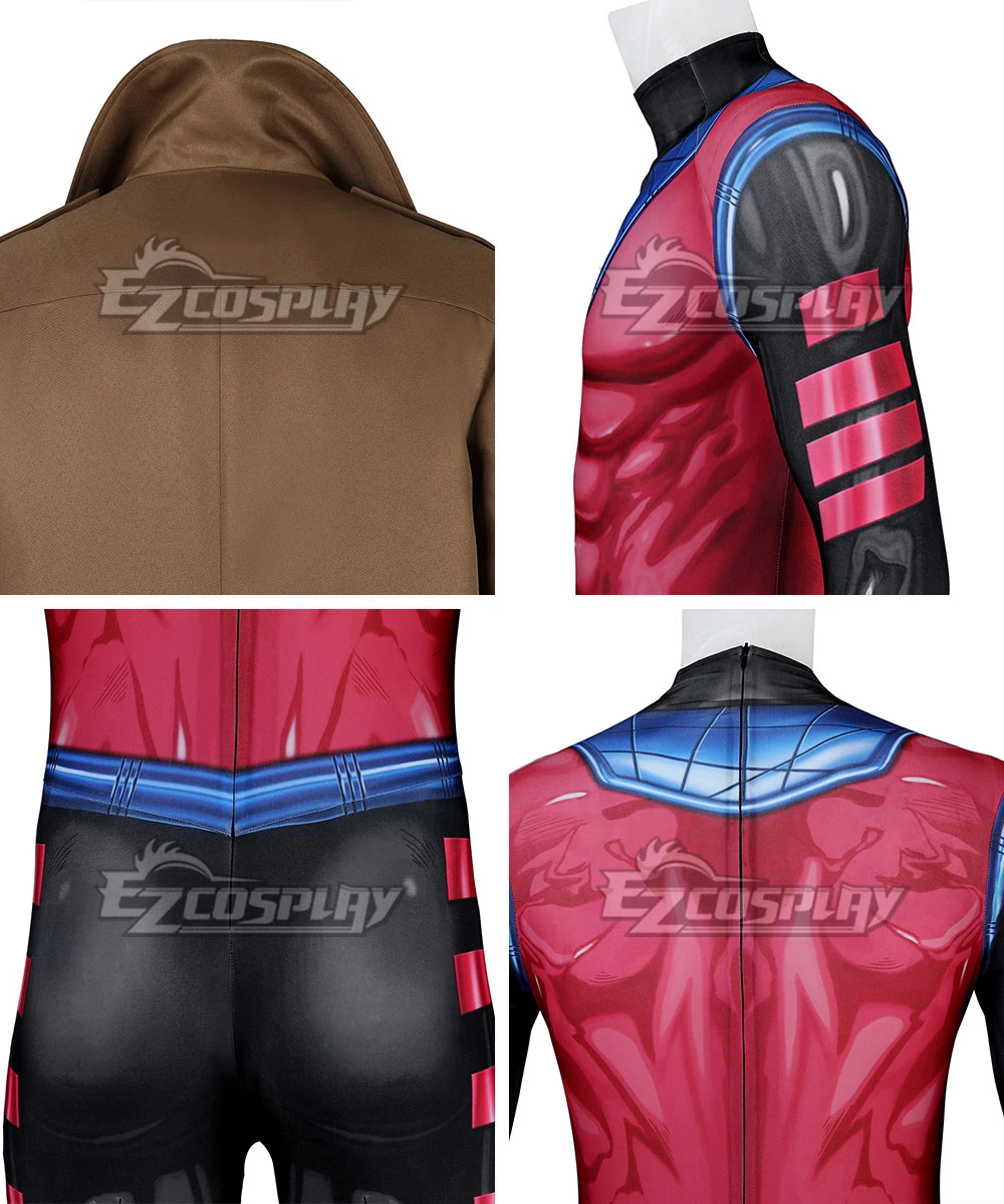 Marvel Legends X-Men '97 Gambit Cosplay Costume 13 Marvel Legends X-Men '97 Gambit Cosplay Costume - Image 13