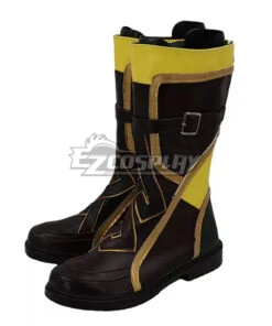 Marvel Rivals Iron Fist Brown Shoes Cosplay Boots -EZCOSPLAY SHOP marvel rivals iron fist brown shoes cosplay boots 4