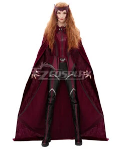 Marvel Wanda Vision Wanda Maximoff Witch Cosplay Costume