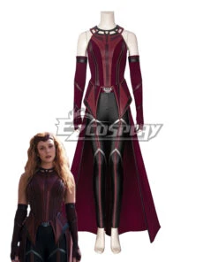 Marvel Wanda Vision Wanda Maximoff Witch Cosplay Costume -EZCOSPLAY SHOP marvel wanda vision wanda maximoff withch cosplay costume 3