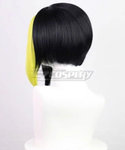 Mashle: Magic And Muscles Finn Ames Yellow Black Cosplay Wig -EZCOSPLAY SHOP mashle magic and muscles finn ames yellow black 6