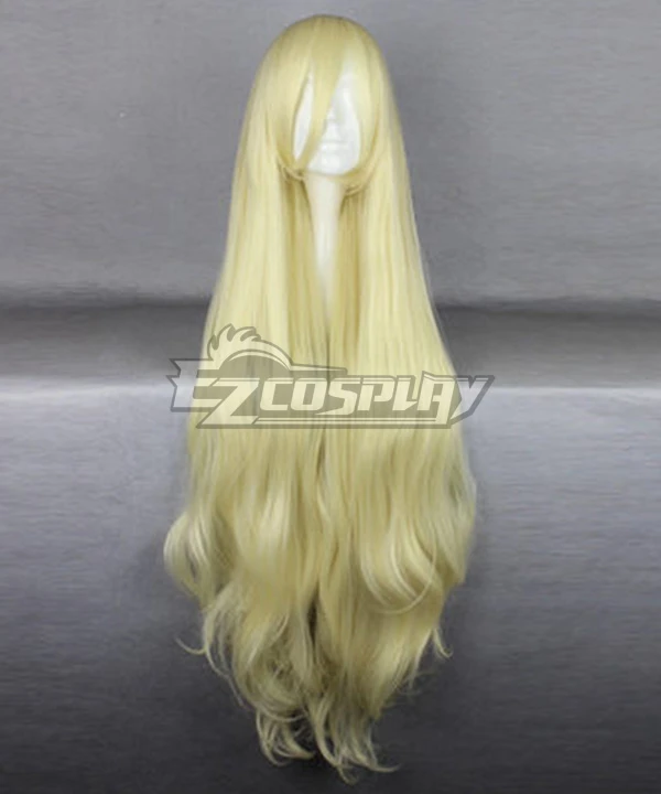 Mekakucity Actors Kagerou Project NO.4 Kozakura Marry Mari Gold Cosplay Wig - Image 2