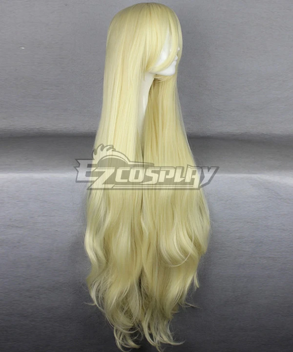 Mekakucity Actors Kagerou Project NO.4 Kozakura Marry Mari Gold Cosplay Wig - Image 3