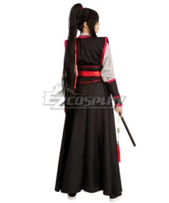 The Grandmaster Of Demonic Cultivation Mo Dao Zu Shi Wei Wuxian B Edition Cosplay Costume -EZCOSPLAY SHOP mo dao zu shi wei wuxian cosplay costume 03