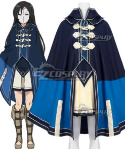 Mushoku Tensei: Jobless Reincarnation Nanahoshi Shizuka Silent Seven Star Cosplay Costume -EZCOSPLAY SHOP mushoku tensei nanahoshi shizuka silent seven star cosplay costume
