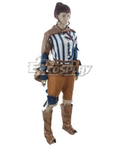 The Witcher 3: Wild Hunt Triss Cosplay Costume -EZCOSPLAY SHOP naez067 2