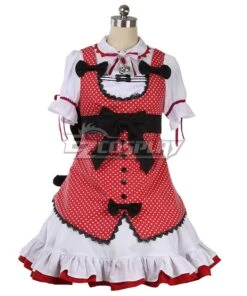 Nekopara Chocola Pink Dress Cosplay Costume -EZCOSPLAY SHOP nekopara chocola pink dress cosplay costume 2