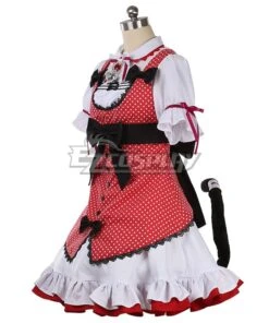 Nekopara Chocola Pink Dress Cosplay Costume -EZCOSPLAY SHOP nekopara chocola pink dress cosplay costume 3