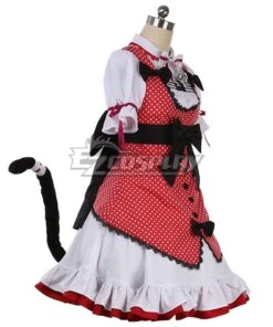 Nekopara Chocola Pink Dress Cosplay Costume -EZCOSPLAY SHOP nekopara chocola pink dress cosplay costume 4