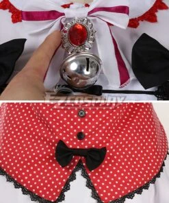 Nekopara Chocola Pink Dress Cosplay Costume -EZCOSPLAY SHOP nekopara chocola pink dress cosplay costume 6