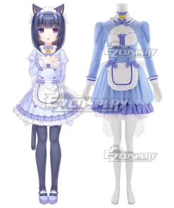 NekoPara Vol.4 Shigure Minaduki Maid Cosplay Costume