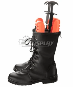 Neo: The World Ends With You Minamimoto Black Shoes Cosplay Boots -EZCOSPLAY SHOP neo the world ends with you minamimoto black shoes 5