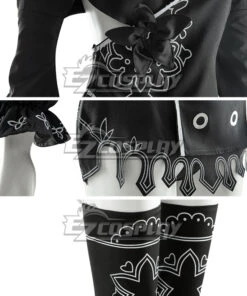 NieR Re[in]carnation Reincarnation 2B Cosplay Costume -EZCOSPLAY SHOP nier re in carnation reincarnation 2b cosplay costume17