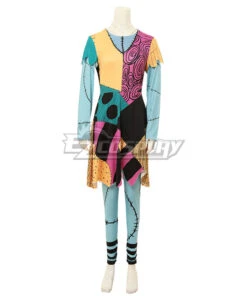 Nightmare Before Christmas Sally Halloween Cosplay Costume -EZCOSPLAY SHOP nightmare before christmas sally halloween cosplay costume 2