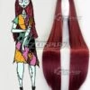 Nightmare Before Christmas Sally Halloween Deep Red Cosplay Wig -EZCOSPLAY SHOP nightmare before christmas sally halloween deep red cosplay wig 2