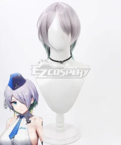 Nikke The Goddess Of Victory Brid Silver Cosplay Wig