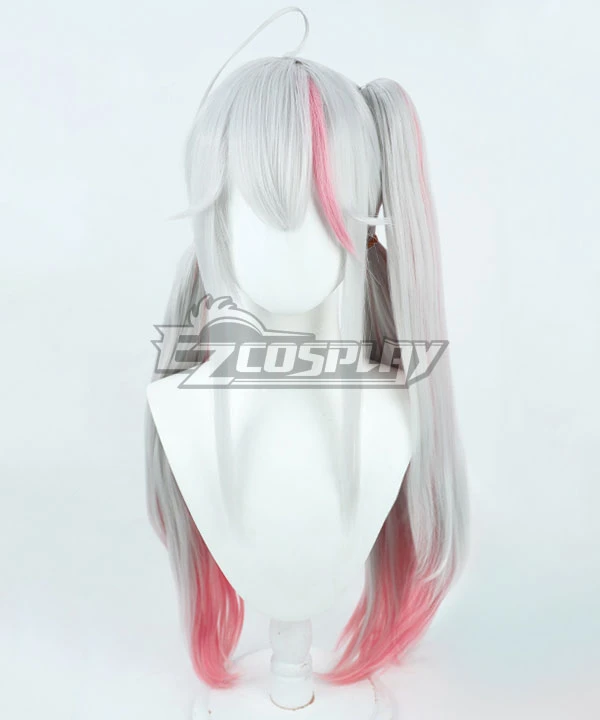 Nikke The Goddess Of Victory Jackal Yellow Pink Cosplay Wig - Image 2