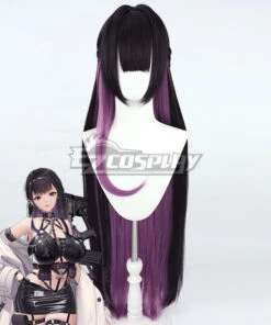 Nikke The Goddess Of Victory Mihara Black Cosplay Wig