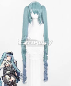 Nikke The Goddess Of Victory Privaty Green Cosplay Wig