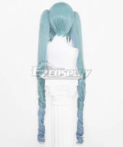 Nikke The Goddess Of Victory Privaty Green Cosplay Wig -EZCOSPLAY SHOP nikke the goddess of victory privaty green cosplay wig 3