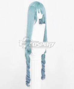 Nikke The Goddess Of Victory Privaty Green Cosplay Wig -EZCOSPLAY SHOP nikke the goddess of victory privaty green cosplay wig 4