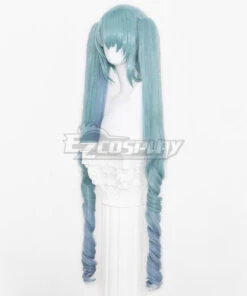 Nikke The Goddess Of Victory Privaty Green Cosplay Wig -EZCOSPLAY SHOP nikke the goddess of victory privaty green cosplay wig5
