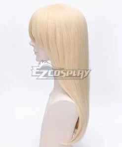Octopath Traveler Ophilia Clement Golden Cosplay Wig -EZCOSPLAY SHOP octopath traveler ophilia clement golden cosplay wig 4