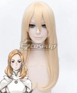 Octopath Traveler Ophilia Clement Golden Cosplay Wig