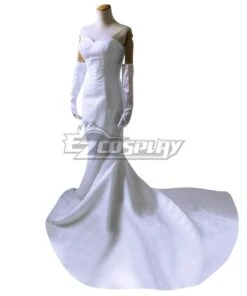 One Piece Boa Hancock Wedding Dress Cosplay Costume -EZCOSPLAY SHOP one piece boa hancock wedding dress cosplay costume 3